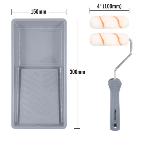 סט מגש + 2 רולרים 4