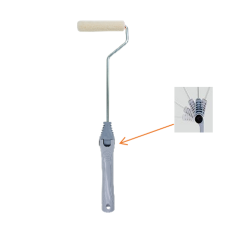 רולר + ידית מתכווננת 4