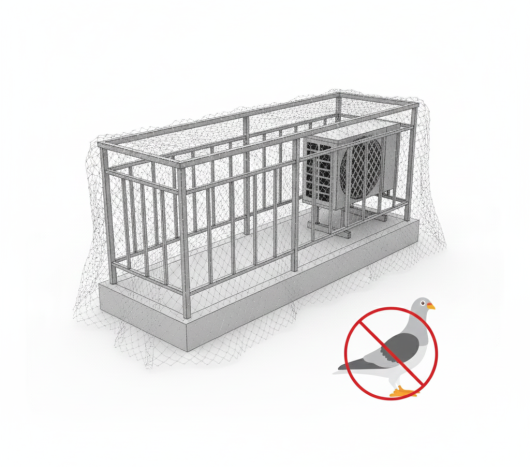 רשת יונים שקופה 3*3