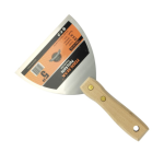 שפכטל מתכת 5" ידית עץ- TOOLMAK