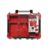 אורגניזר 6 תאים נשלף ידית נירוסטה- ביטק