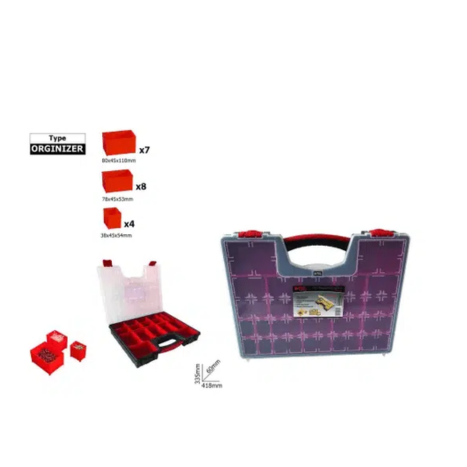 ארגונייזר צר 19 תאים- ביטק