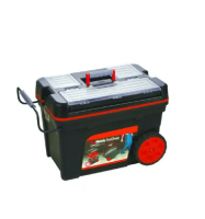 ארגז עבודה ניידת לכלים עם ידית טלסקופית 24.5