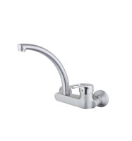 ברז קיר גבוה פיה ארוכה ניקל מוברש CAPINERA- אקווילה