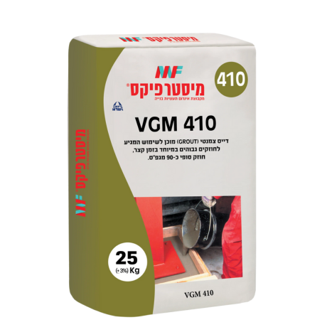 גראוט צמנטי VGM410- שק 25 ק