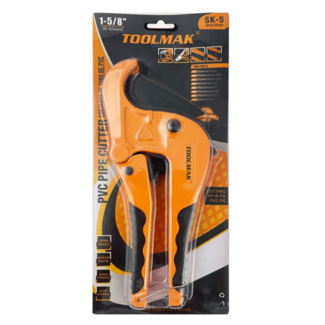 חותך צינורות PVC להב בכמה גדלים- TOOLMAK