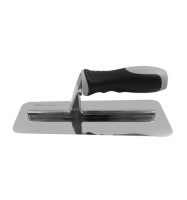 מאלג' נירוסטה פינות מעוגלות 100*250 ידית גומי- ROLLINGDOG