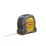מטר מדידה 5 מ' משולב מד טווח לייזר 40 מ' נטען- PREXISO
