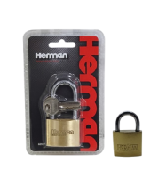 מנעול תליה משונן ג' אוזן ארוכה + 3 מפתחות