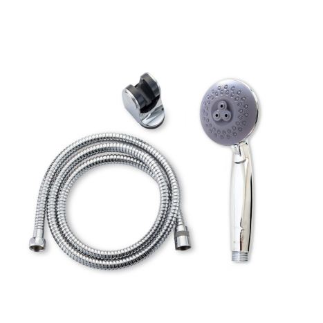 מערכת רחצה למקלחת 3 מצבים רומי כרום ניקל- אקווילה