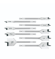 מקדחי פרפר שטוח לעץ לאימפקט במגוון גדלים- TOOLMAK