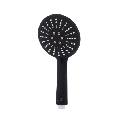 מקלח יד 3 מצבים נתיב שחור- אקווילה