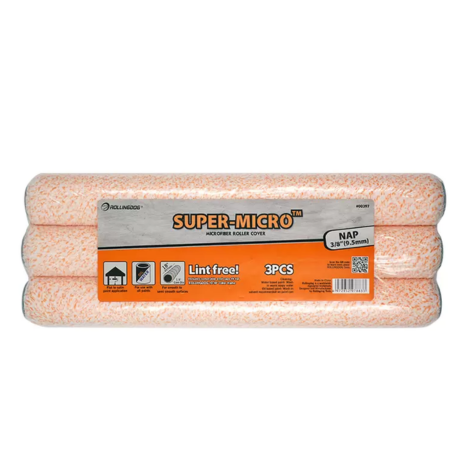 סט 3 יח' רולר החלפה סופר מיקרו 18