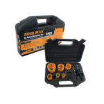 סט  כוסות קידוח ומתאמים במזוודה 9 יחי'- TOOLMAK