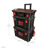 עמדת עבודה אטומה למים 3 חלק עם ידית נשיאה- ביטק