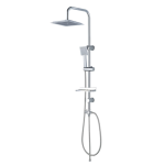 ערכת פינוק למקלחת נירוסטה רפאל כרום ניקל- אקווילה