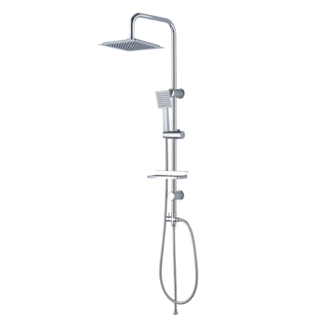 ערכת פינוק למקלחת נירוסטה רפאל כרום ניקל- אקווילה