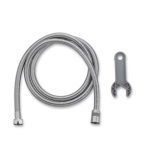 צינור מקלחת נירוסטה נמתח- אקווילה