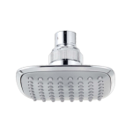 ראש מקלחת מרובע נחליאלי כרום ניקל- אקווילה