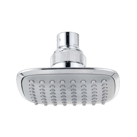 ראש מקלחת מרובע נחליאלי כרום ניקל- אקווילה