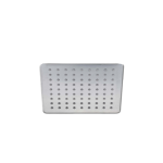 ראש מקלחת מרובע נירוסטה יהל כרום ניקל- אקווילה