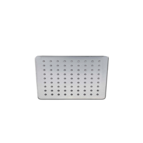 ראש מקלחת מרובע נירוסטה יהל כרום ניקל- אקווילה