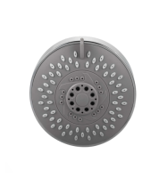 ראש מקלחת עגול 5 מצבים נוף כרום ניקל- אקווילה