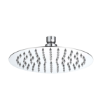 ראש מקלחת עגול נירוסטה שיראל כרום ניקל- אקווילה