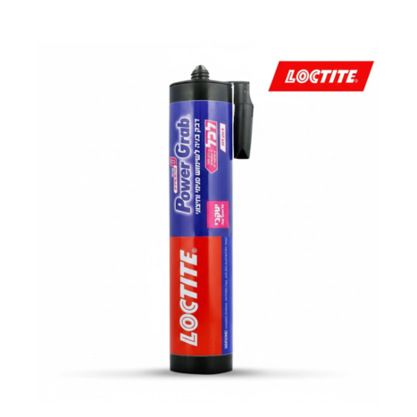 תרמיל לוקטייט פאוורגראב דבק בנייה לבן 460 גרם- יעקבי