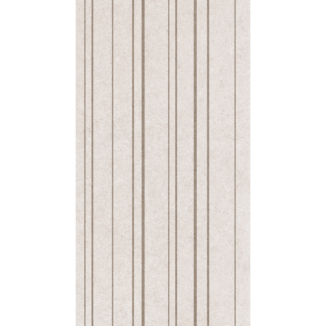דקור גרניט פורצלן 60/120- קרם עדין עם טקסטורת קווים