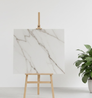 טפט קיר  דמוי קרמיקה שיש לבן רוחב 60 ס