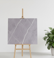 טפט קיר דמוי קרמיקה שיש אפור/סגול רוחב 60 ס