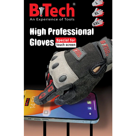 כפפת עבודה לעבודה מאומצת L- ביטק