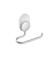 מחזיק נייר טואלט בהדבקה כסוף מט- אקווילה