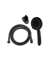 מערכת רחצה 5 מצבים שחור מט שירה- אקווילה