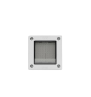 מפסק כפול מוגן מים על הטיח