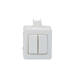 מפסק כפול על טיח