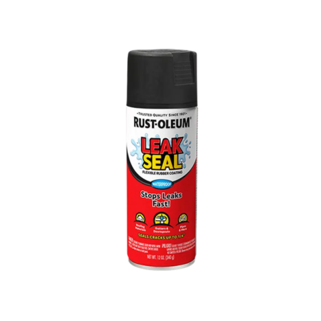 ספריי איטום שחור 312 גרם- LEAKSEAL