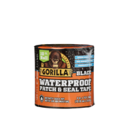 סרט אטימה והדבקה גמיש פרמננטי שחור 10 ס