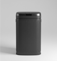 פח אשפה חכם 50 ליטר אפור כהה