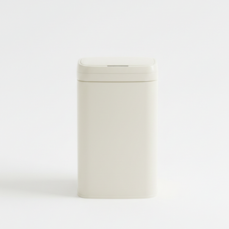 פח אשפה חכם 50 ליטר לבן