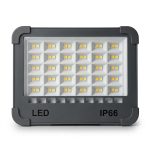 פנס הצפה לד סולרי עם חיישן