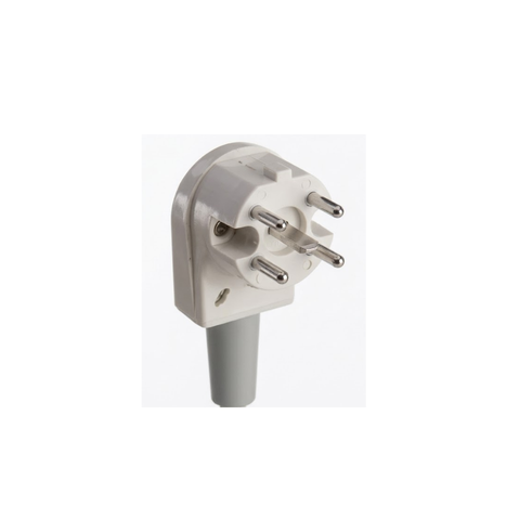 תקע ברך שוקו 16A תלת פאזי