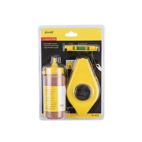 אנך סימון (צ'וקליין) עם מיכל צבע