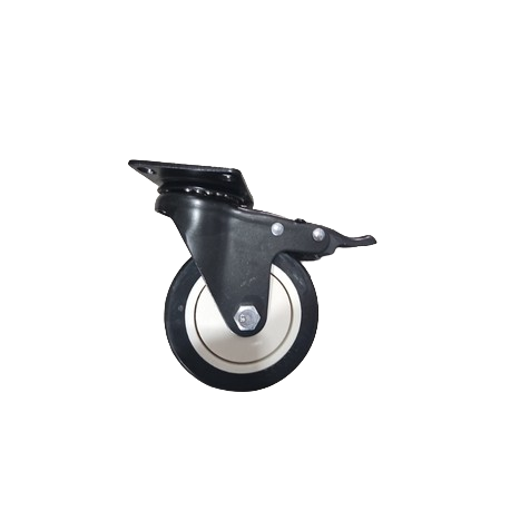 גלגל תעשייתי שחור חזק במיוחד 4