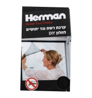 ערכת DIY להתקנת רשת יתושים לחלון 1500*1300