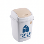 פח אשפה שובך אפור נמוך