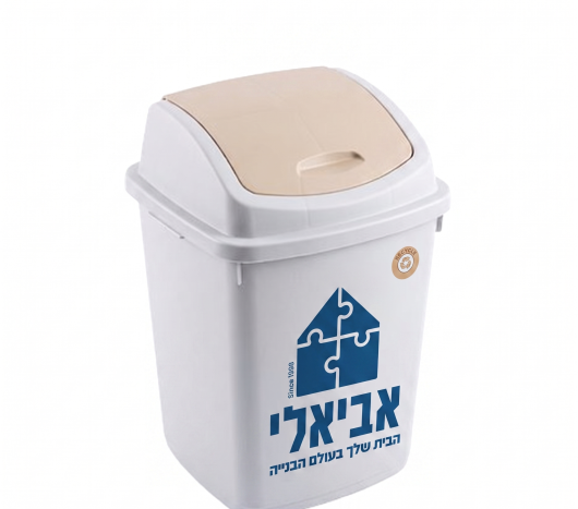 פח אשפה שובך אפור נמוך