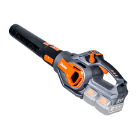 מפוח עלים נטען 900W 40Vּּ דגם 