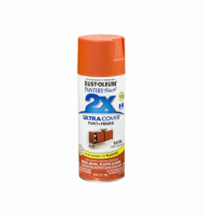 ספריי צבע כחול כתום משי- X2 RUST-OLEUM